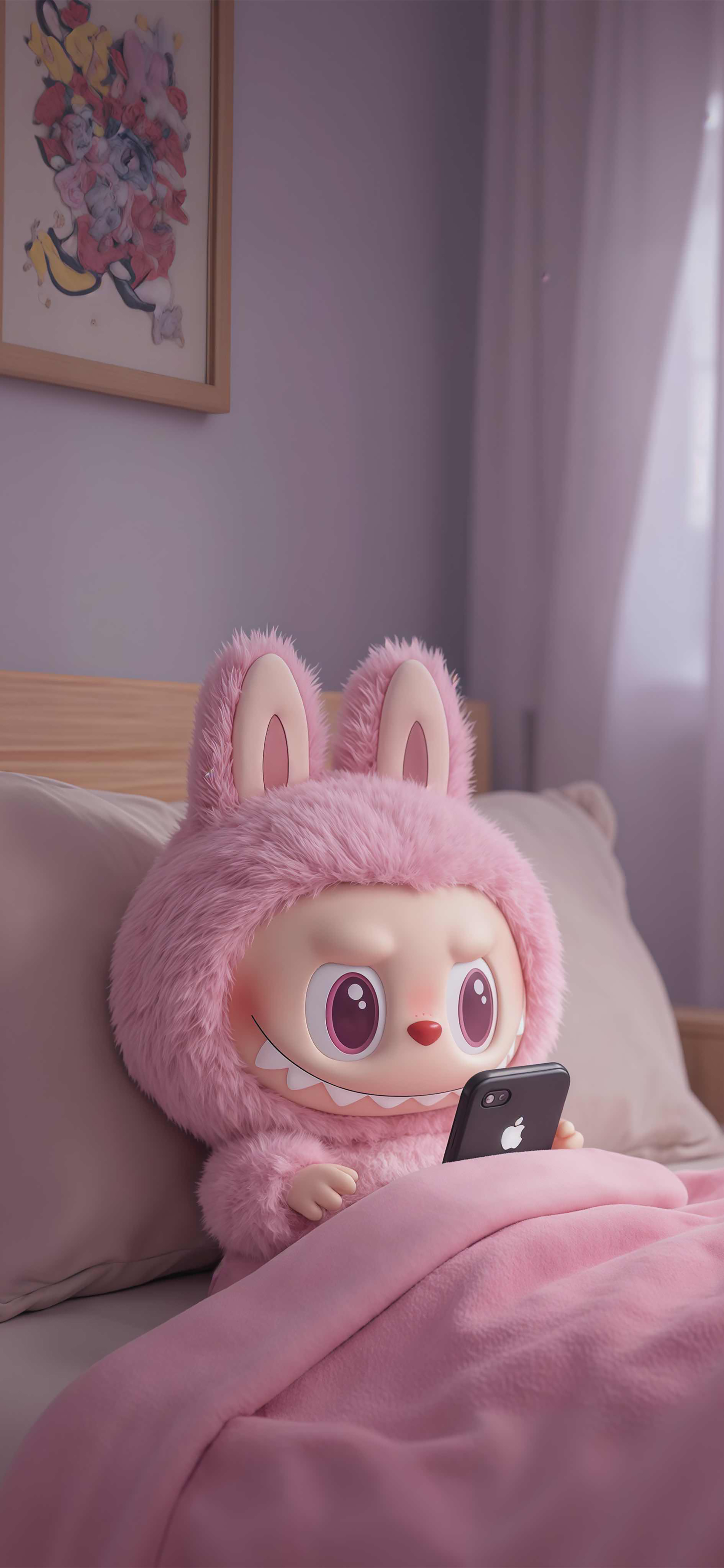 cozy bedtime labubu